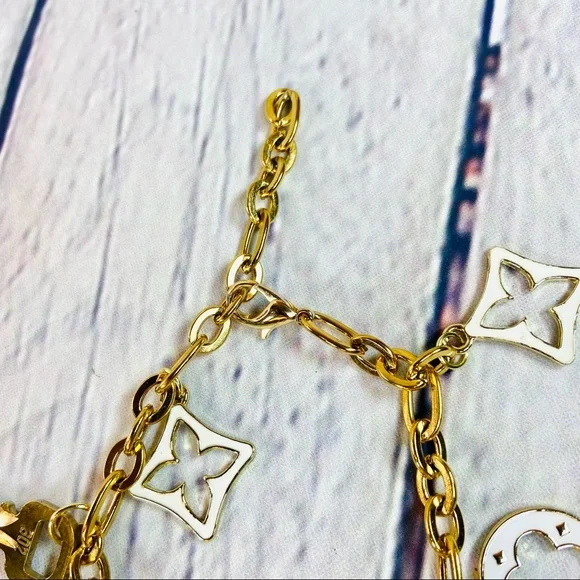 Louis Vuitton lock and key bracelet handmade - Picture 6 of 6